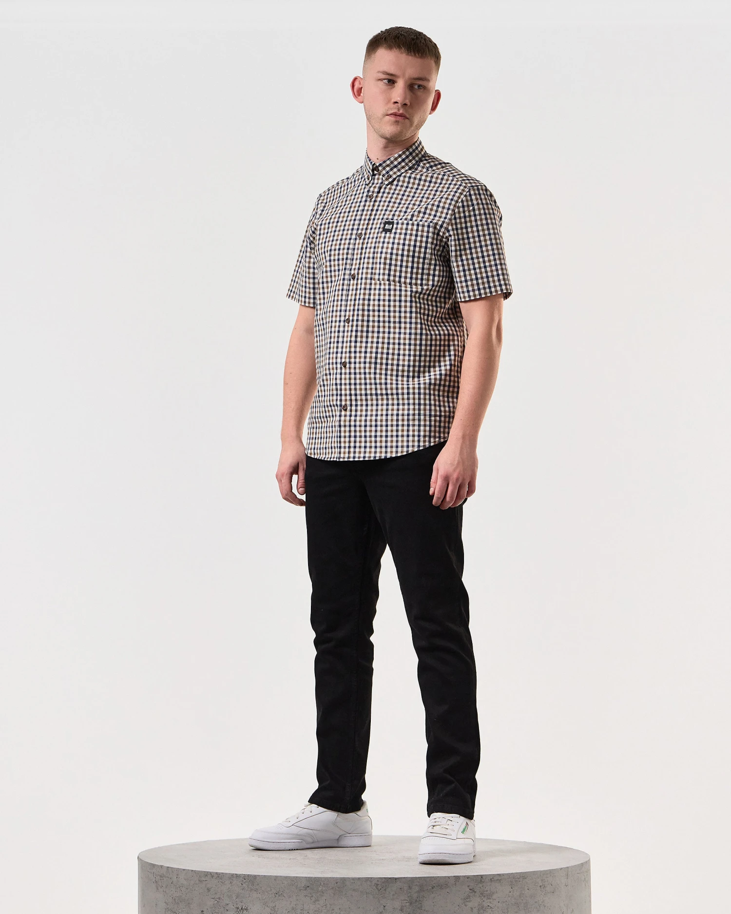 Weekend Offender Joyce Holiday Shirt Mid House Check 4 Weekend Offender Joyce Holiday Shirt Mid House Check - Image 4
