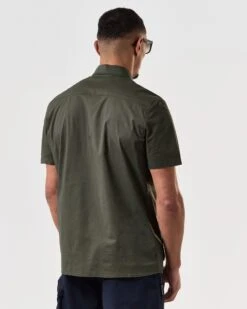 Weekend Offender Barboza Pocket Shirt Castle Green 9 Weekend Offender Barboza Pocket Shirt Castle Green -Clothing Shop SHSS2408 BARBOZA CASTLE GREEN 7462