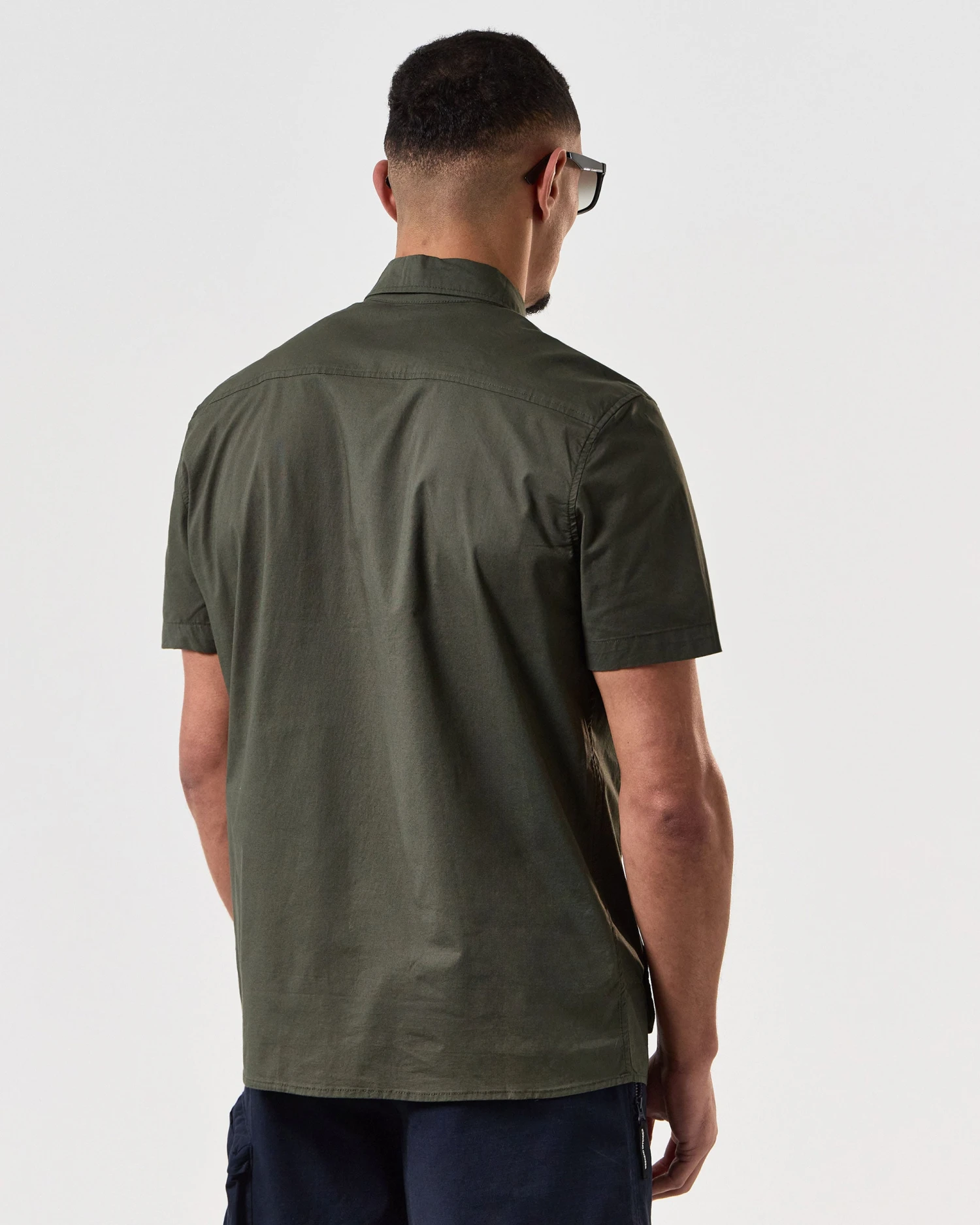 Weekend Offender Barboza Pocket Shirt Castle Green 4 Weekend Offender Barboza Pocket Shirt Castle Green - Image 4
