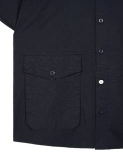 Weekend Offender Barboza Pocket Shirt Navy -Clothing Shop SHSS2408 BARBOZA NAVY 11735