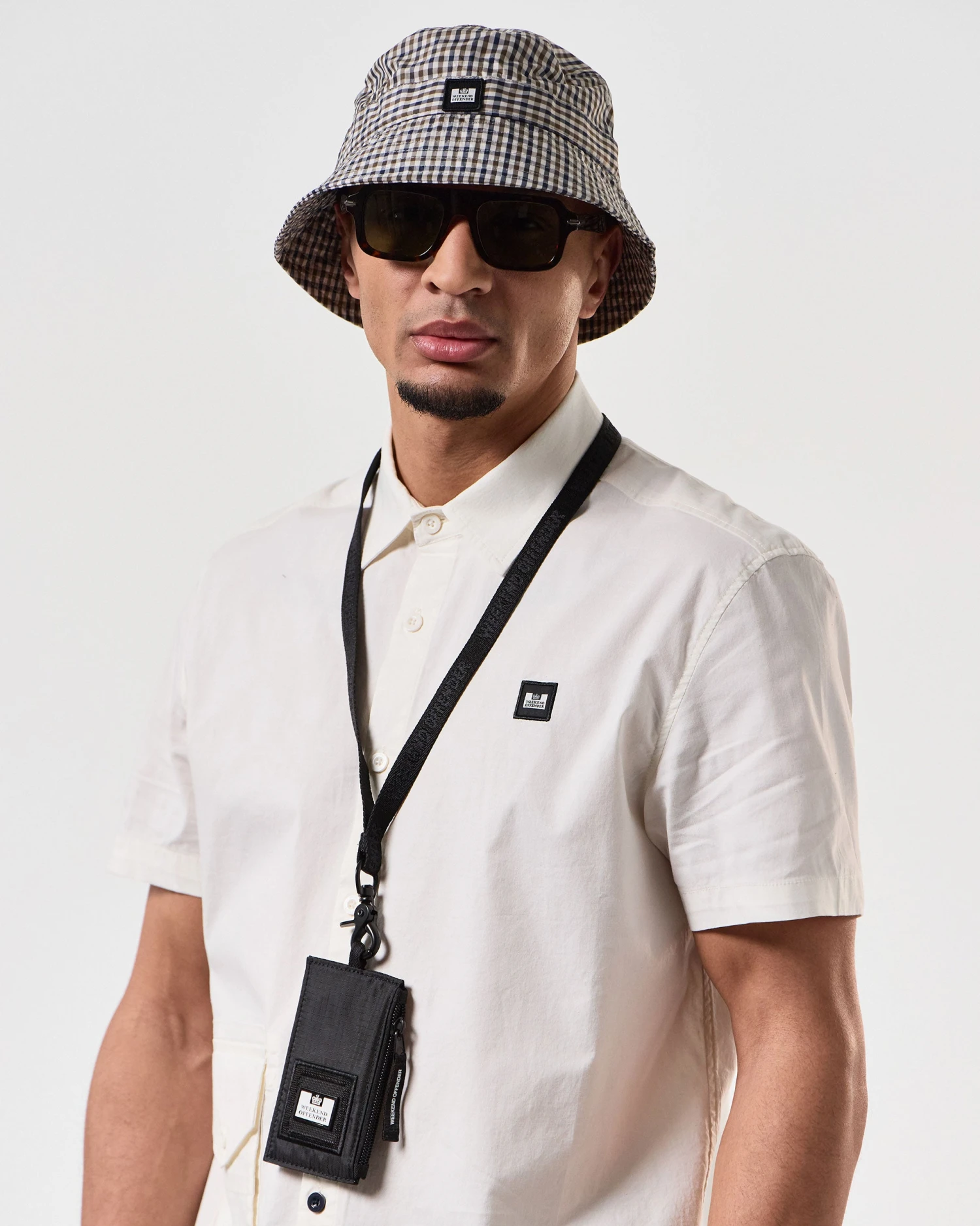 Weekend Offender Barboza Pocket Shirt White 3 Weekend Offender Barboza Pocket Shirt White - Image 3