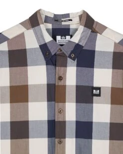 Weekend Offender Lisbon Shirt Large House Check -Clothing Shop SHSS2410 LISBON LARGE HOUSE CHECK 10603