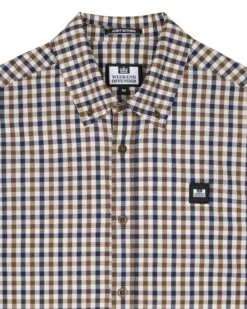 Weekend Offender Lisbon Shirt Mid House Check -Clothing Shop SHSS2410 LISBON MID HOUSE CHECK 2508