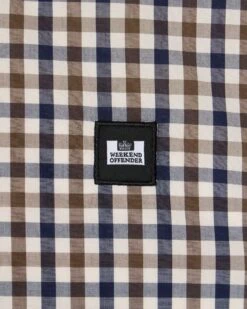Weekend Offender Lisbon Shirt Mid House Check -Clothing Shop SHSS2410 LISBON MID HOUSE CHECK 2509