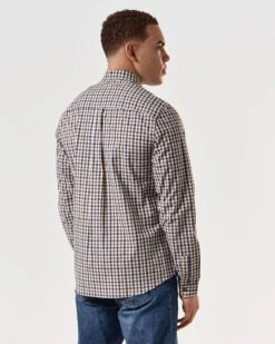 Weekend Offender Lisbon Shirt Mid House Check -Clothing Shop SHSS2410 LISBON MID HOUSE CHECK 4716 MODEL