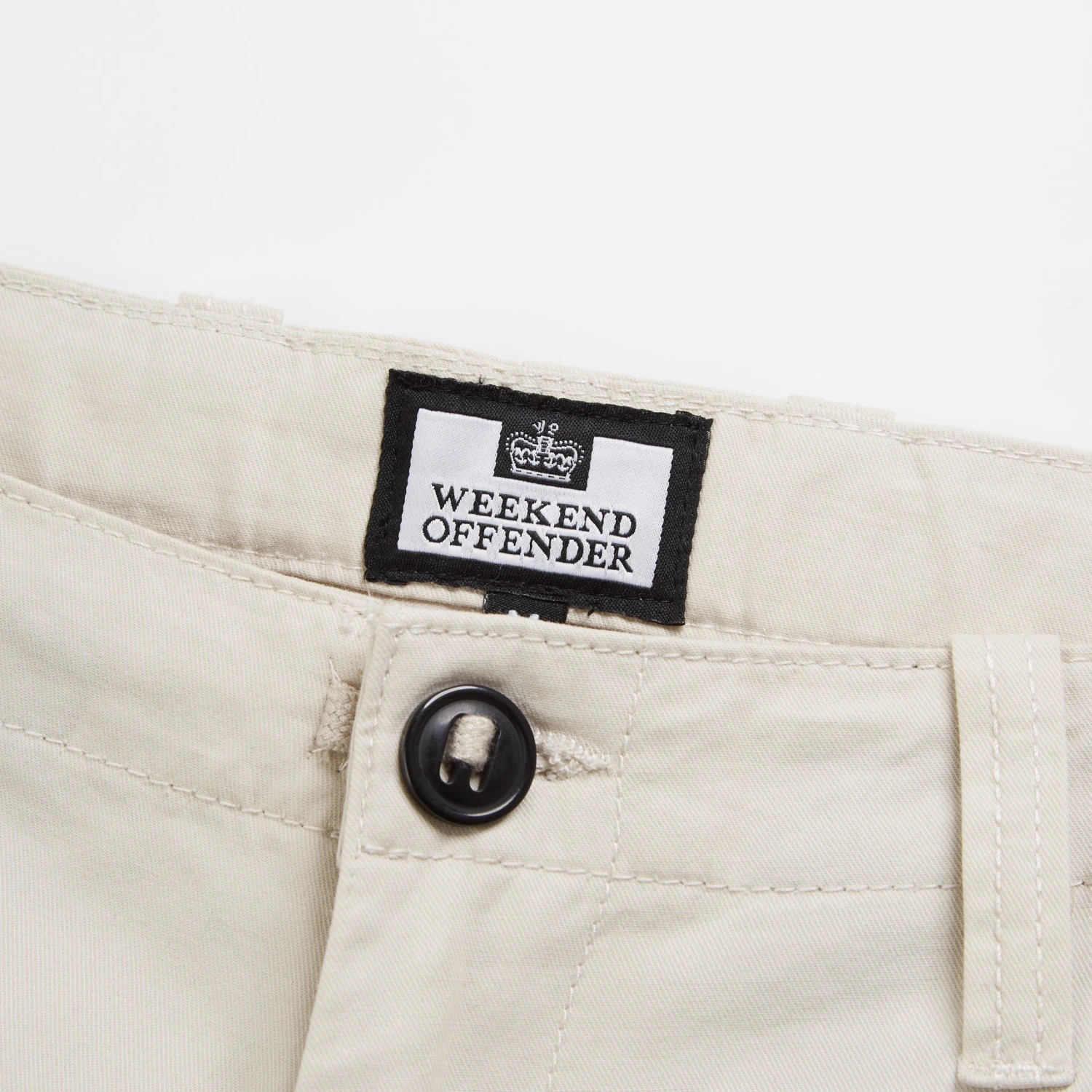 Weekend Offender New Jersey Cargo Shorts Plaster 5 Weekend Offender New Jersey Cargo Shorts Plaster - Image 5