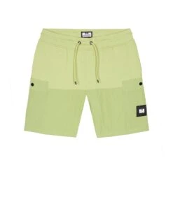 Weekend Offender Azeez Pocket Shorts Fern Moss
