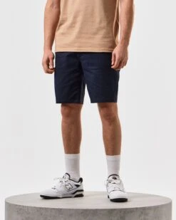 Weekend Offender Ivan Chino Shorts Navy -Clothing Shop STSS23 IVAN NAVY 5448 MODEL