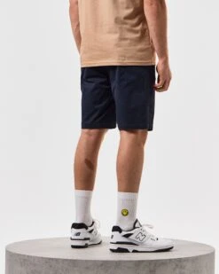 Weekend Offender Ivan Chino Shorts Navy -Clothing Shop STSS23 IVAN NAVY 5451 MODEL