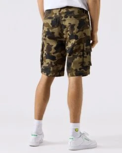 Weekend Offender Mascia Cargo Shorts Camou -Clothing Shop STSS23 MASCIA CAMO 4147