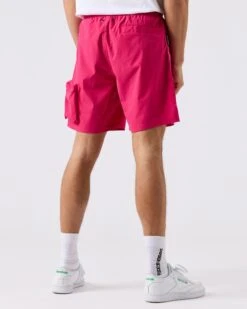 Weekend Offender Sunrise Hills Ripstop Shorts Magenta -Clothing Shop STSS23 SUNRISE HILLS MAGENTA 4524