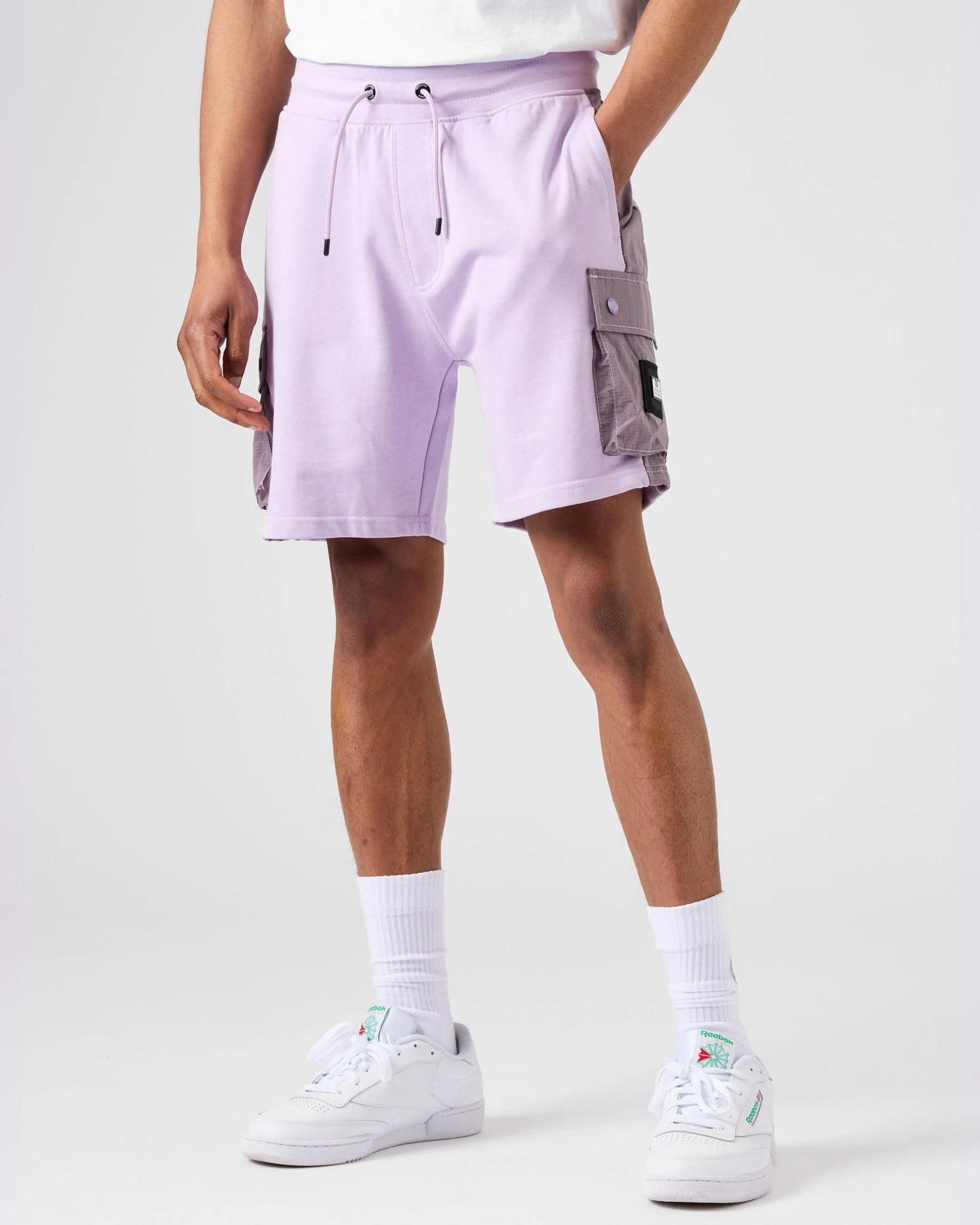 Weekend Offender Pink Sands Jogger Shorts Wisteria 2 Weekend Offender Pink Sands Jogger Shorts Wisteria - Image 2