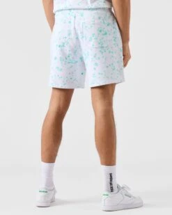 Weekend Offender Granados Tie Dye Shorts Aqua -Clothing Shop STSS2314 GRANADOS AQUA 4562