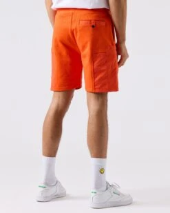 Weekend Offender Azeez Pocket Shorts Orange Fizz -Clothing Shop STSS2315 AZEEZ ORANGE FIZZ 3823