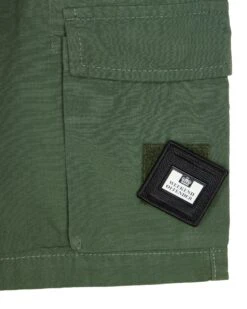 Weekend Offender Faraci Garment Dye Shorts Dark Green -Clothing Shop STSS2319 FARACI DARK GREEN 0281