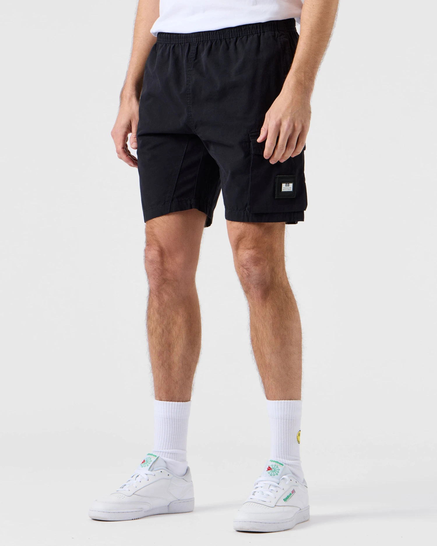 Weekend Offender Faraci Garment Dye Shorts Navy 2 Weekend Offender Faraci Garment Dye Shorts Navy - Image 2