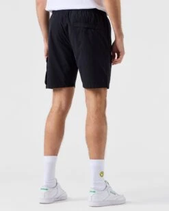 Weekend Offender Faraci Garment Dye Shorts Navy 10 Weekend Offender Faraci Garment Dye Shorts Navy -Clothing Shop STSS2319 FARACI NAVY 5633 MODEL