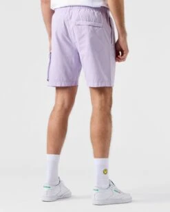 Weekend Offender Faraci Garment Dye Shorts Wisteria -Clothing Shop STSS2319 FARACI WISTERIA 5690 MODEL