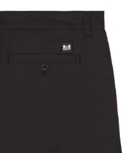Weekend Offender Ivan Chino Shorts Black -Clothing Shop STSS24 03 IVAN BLACK 0529