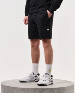 Weekend Offender Hawkins Jogger Shorts Black 9 Weekend Offender Hawkins Jogger Shorts Black -Clothing Shop STSS2401 HAWKINS BLACK 6350 MODEL