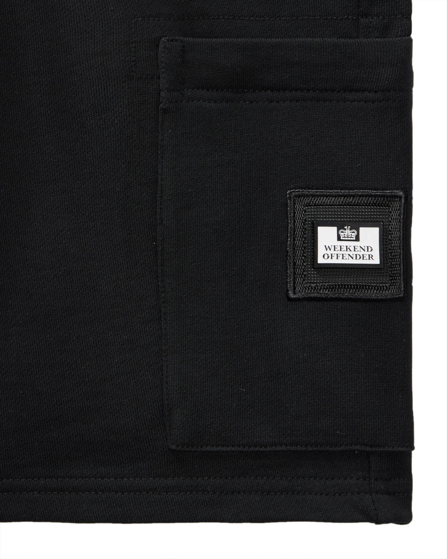 Weekend Offender Hawkins Jogger Shorts Black 6 Weekend Offender Hawkins Jogger Shorts Black - Image 6