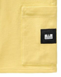 Weekend Offender Hawkins Jogger Shorts Butter Yellow -Clothing Shop STSS2401 HAWKINS BUTTER 9456