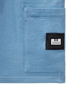 Weekend Offender Hawkins Jogger Shorts Coastal Blue -Clothing Shop STSS2401 HAWKINS COASTAL 9478