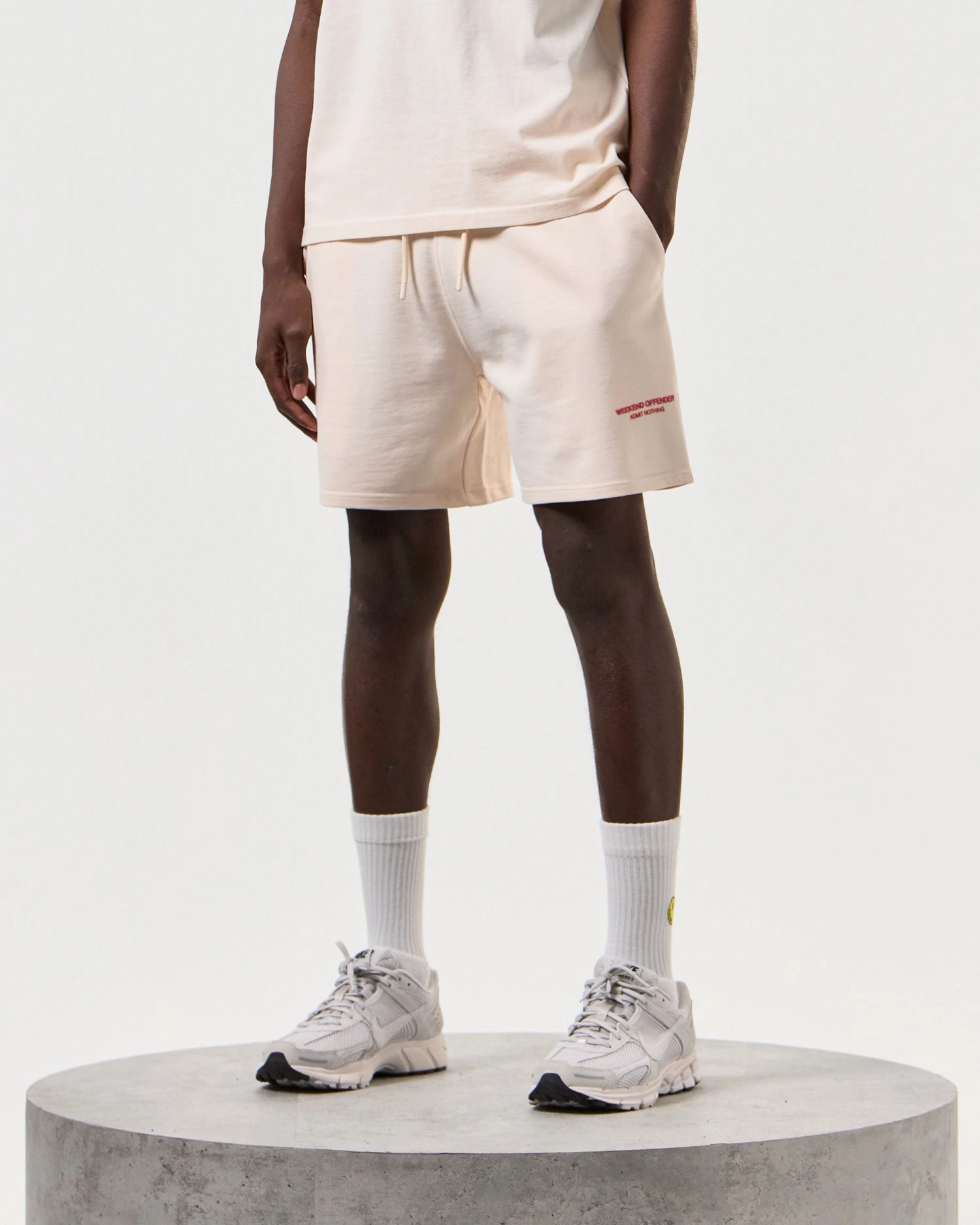 Weekend Offender Mytros Shorts Alabaster/Anthurium Pink 3 Weekend Offender Mytros Shorts Alabaster/Anthurium Pink - Image 3