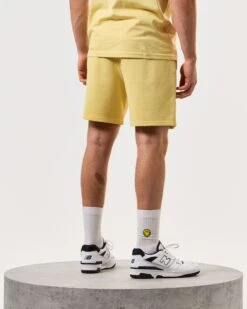 Weekend Offender Mytros Shorts Butter Yellow/Navy 9 Weekend Offender Mytros Shorts Butter Yellow/Navy -Clothing Shop STSS2402 MYTROS BUTTER 5189 MODEL
