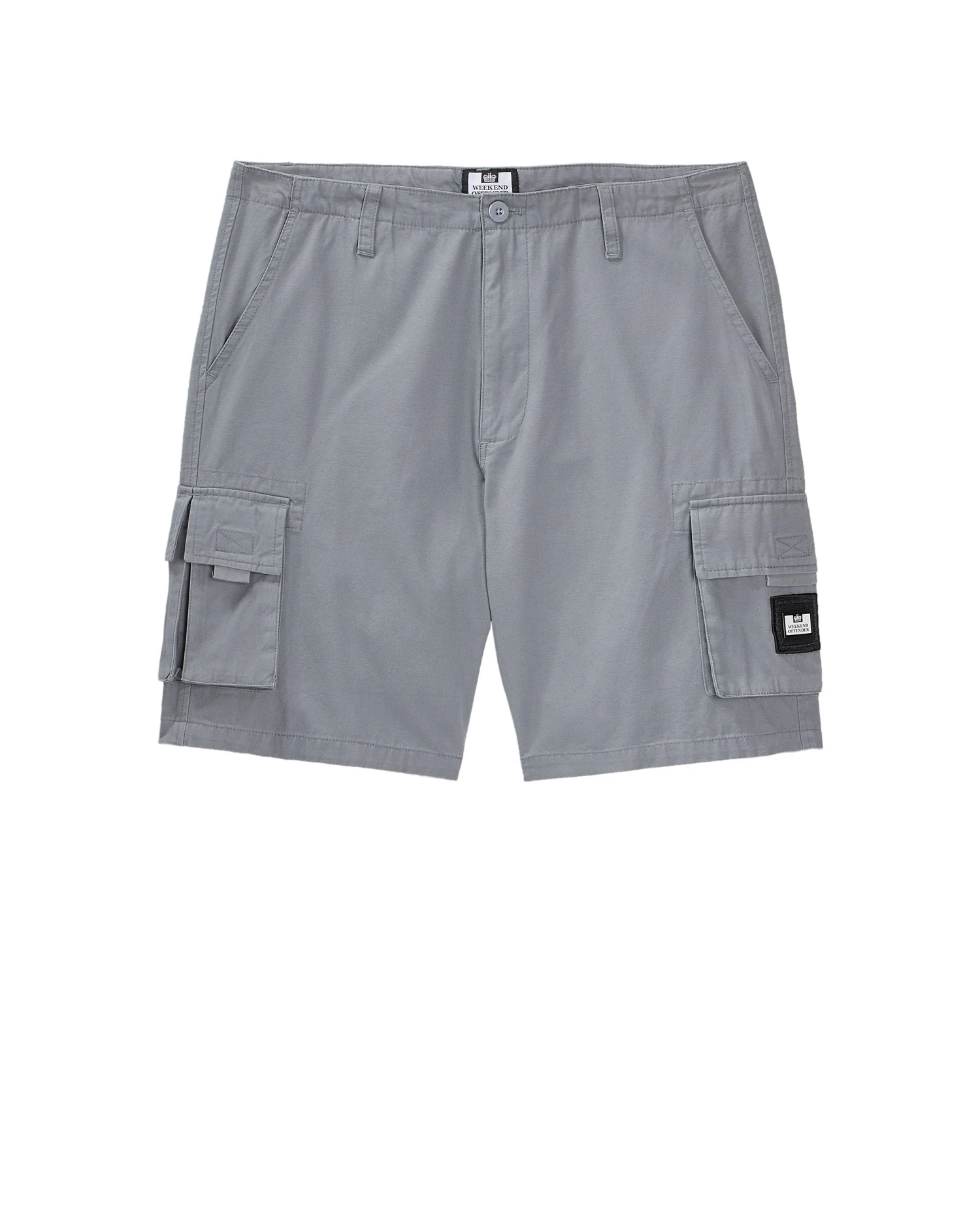 Weekend Offender Mascia Cargo Shorts Smokey Grey 1 Weekend Offender Mascia Cargo Shorts Smokey Grey