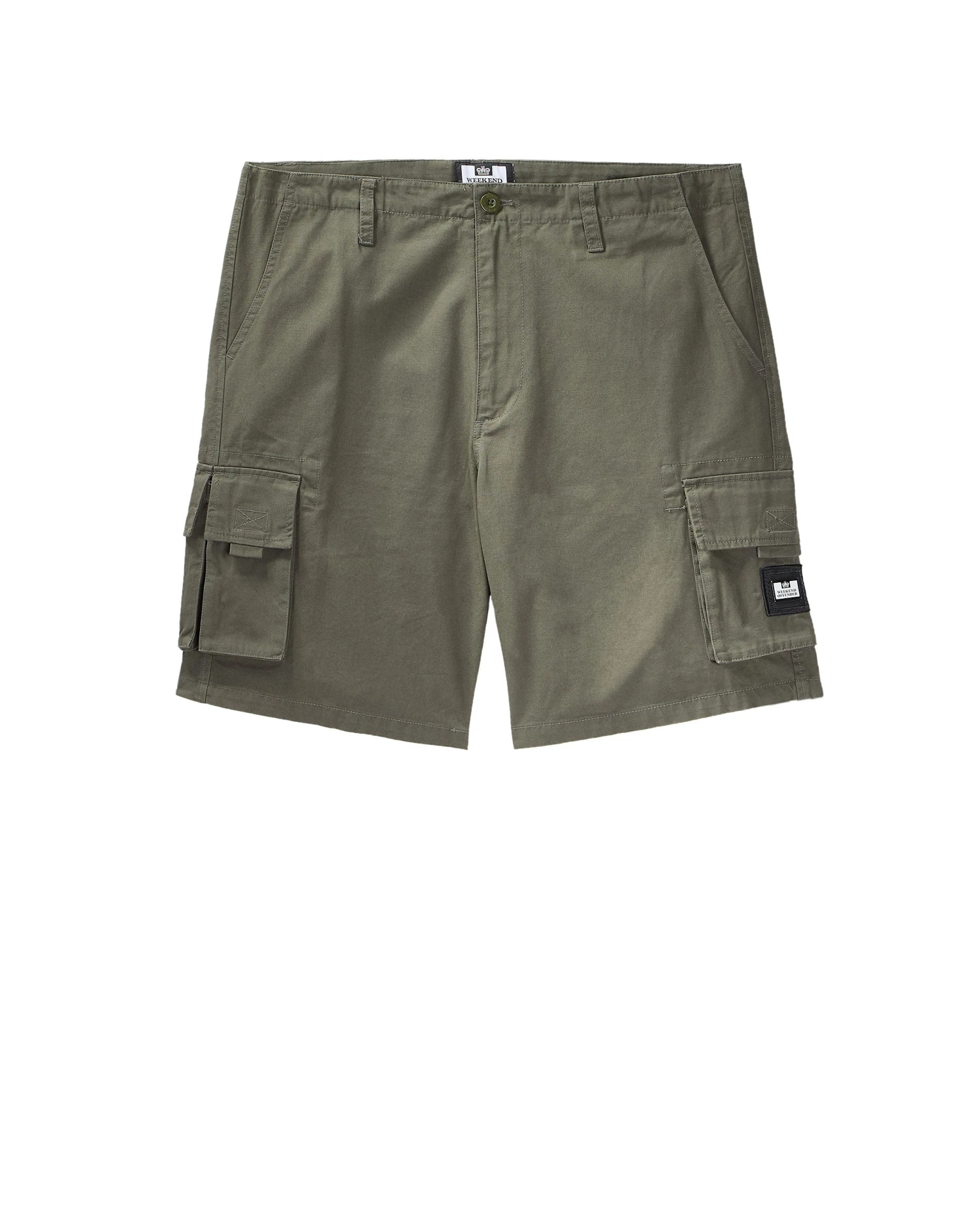 Weekend Offender Mascia Cargo Shorts Castle Green 1 Weekend Offender Mascia Cargo Shorts Castle Green