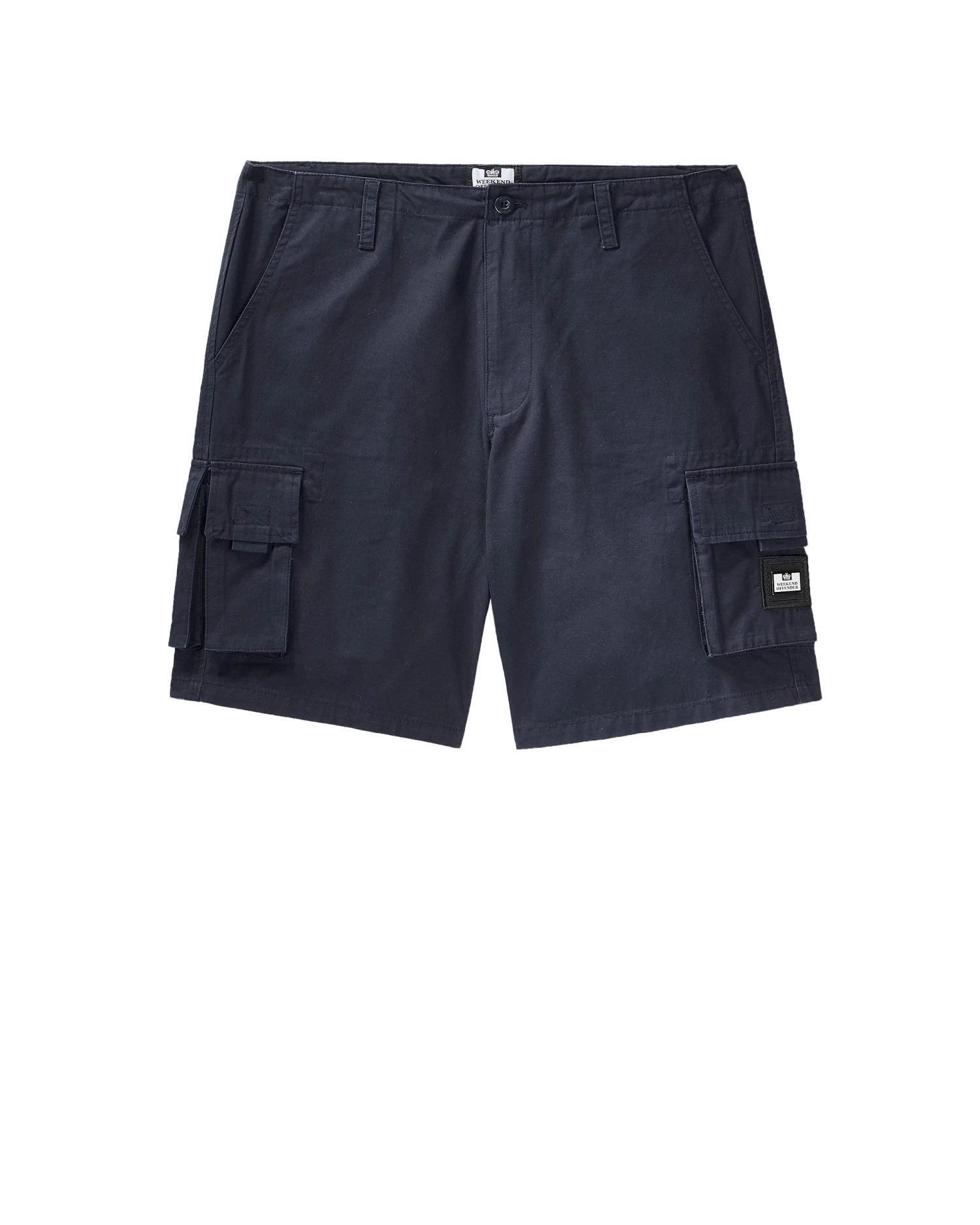 Weekend Offender Mascia Cargo Shorts Navy - Plus Size 1 Weekend Offender Mascia Cargo Shorts Navy - Plus Size