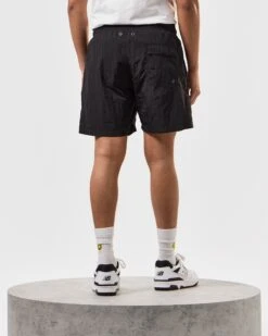 Weekend Offender Stacks Swim Shorts Black -Clothing Shop STSS2405 STACKS BLACK 3847 MODEL