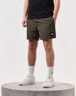 Weekend Offender Stacks Swim Shorts Castle Green -Clothing Shop STSS2405 STACKS CASTLE GREEN 6418 MODEL