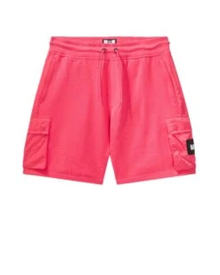 Weekend Offender Pink Sands Jogger Shorts Anthurium Pink