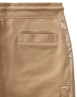 Weekend Offender Pink Sands Jogger Shorts Cognac Brown -Clothing Shop STSS2406 PINK SANDS COGNAC 9973