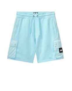 Weekend Offender Pink Sands Jogger Shorts Saltwater Blue