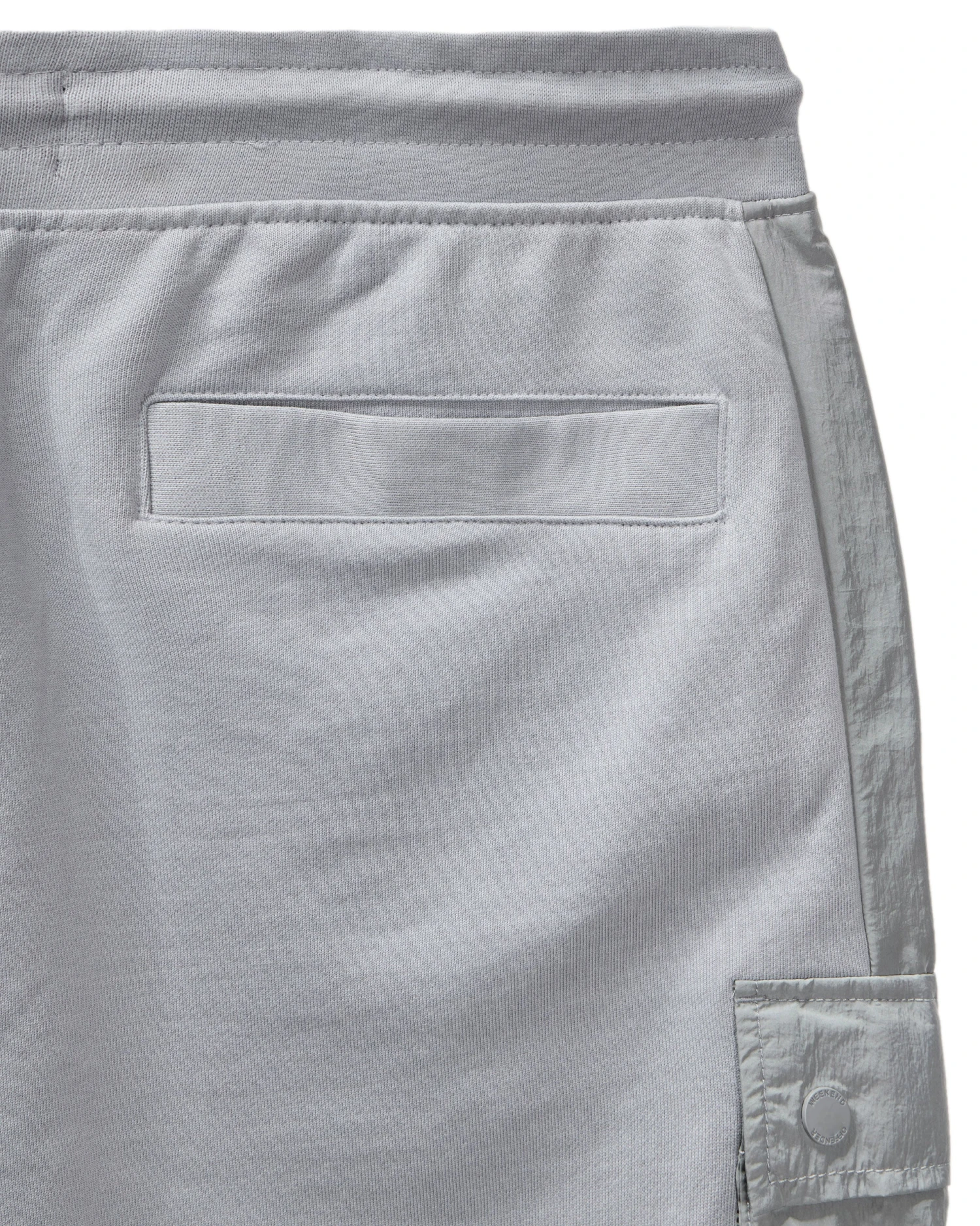 Weekend Offender Pink Sands Jogger Shorts Smokey Grey 7 Weekend Offender Pink Sands Jogger Shorts Smokey Grey - Image 7