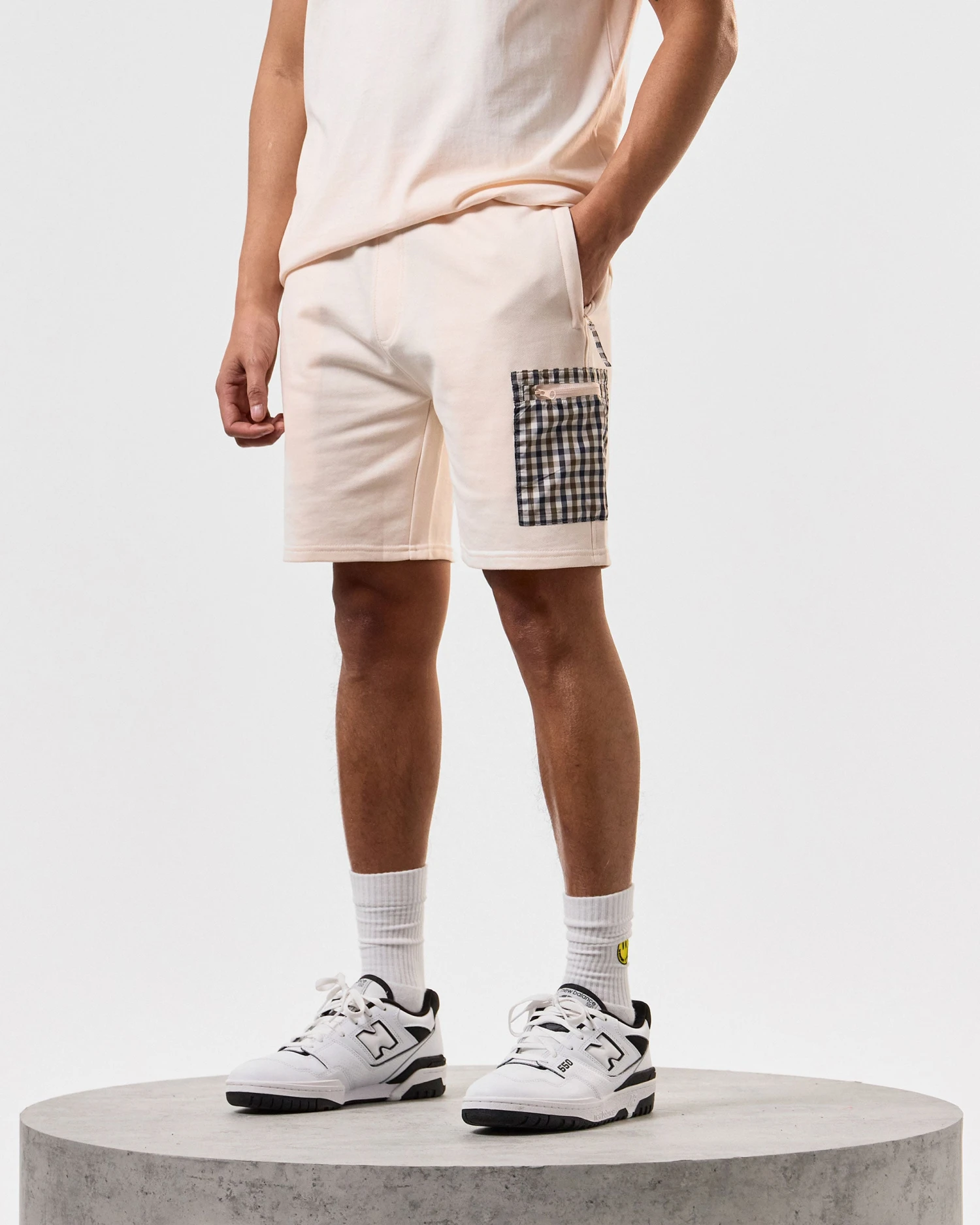 Weekend Offender Lerena Jogger Shorts Alabaster 2 Weekend Offender Lerena Jogger Shorts Alabaster - Image 2