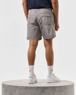 Weekend Offender Varadero Swim Shorts Mid House Check -Clothing Shop STSS2411 VARADERO MID HOUSE CHECK 3891 MODEL