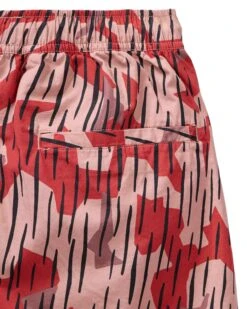 Weekend Offender Anzio Shorts Blaze Red Rain Camo -Clothing Shop STSS2415 ANZIO CAMO BLAZE 9862