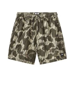 Weekend Offender Anzio Shorts Castle Green Rain Camo