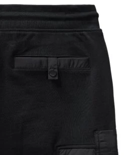 Weekend Offender Azeez Parachute Pocket Shorts Black -Clothing Shop STSS2420 AZEEZ BLACK 10012