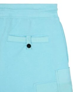Weekend Offender Azeez Parachute Pocket Shorts Saltwater Blue -Clothing Shop STSS2420 AZEEZ SALTWATER 0333