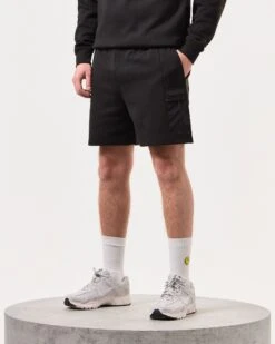 Weekend Offender Caleta Shorts Black -Clothing Shop STSS2422 CALETA BLACK 5936 MODEL