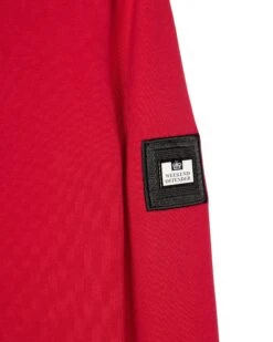Weekend Offender F Bomb Sweatshirt Scarlet Red -Clothing Shop SWAW23 02 F BOMB SCARLET 2447