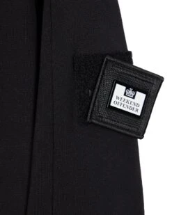 Weekend Offender Adiel Mesh Pocket Sweatshirt Black -Clothing Shop SWAW23 16 ADIEL BLACK 0817