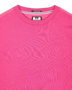 Weekend Offender F Bomb Sweatshirt Cerise Pink -Clothing Shop SWAW2302 F BOMB CERISE 6962