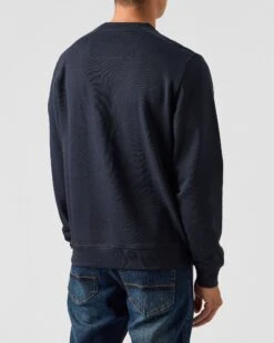 Weekend Offender F Bomb Sweatshirt Navy -Clothing Shop SWAW2302 F BOMB NAVY 0413