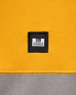 Weekend Offender Topping Zip Through Sweatshirt Light Grey -Clothing Shop SWAW2305 TOPPING LIGHT GREY5274